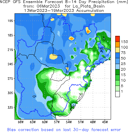 GFS Week 2 Accum Forecast