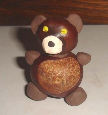 поделки из каштанов