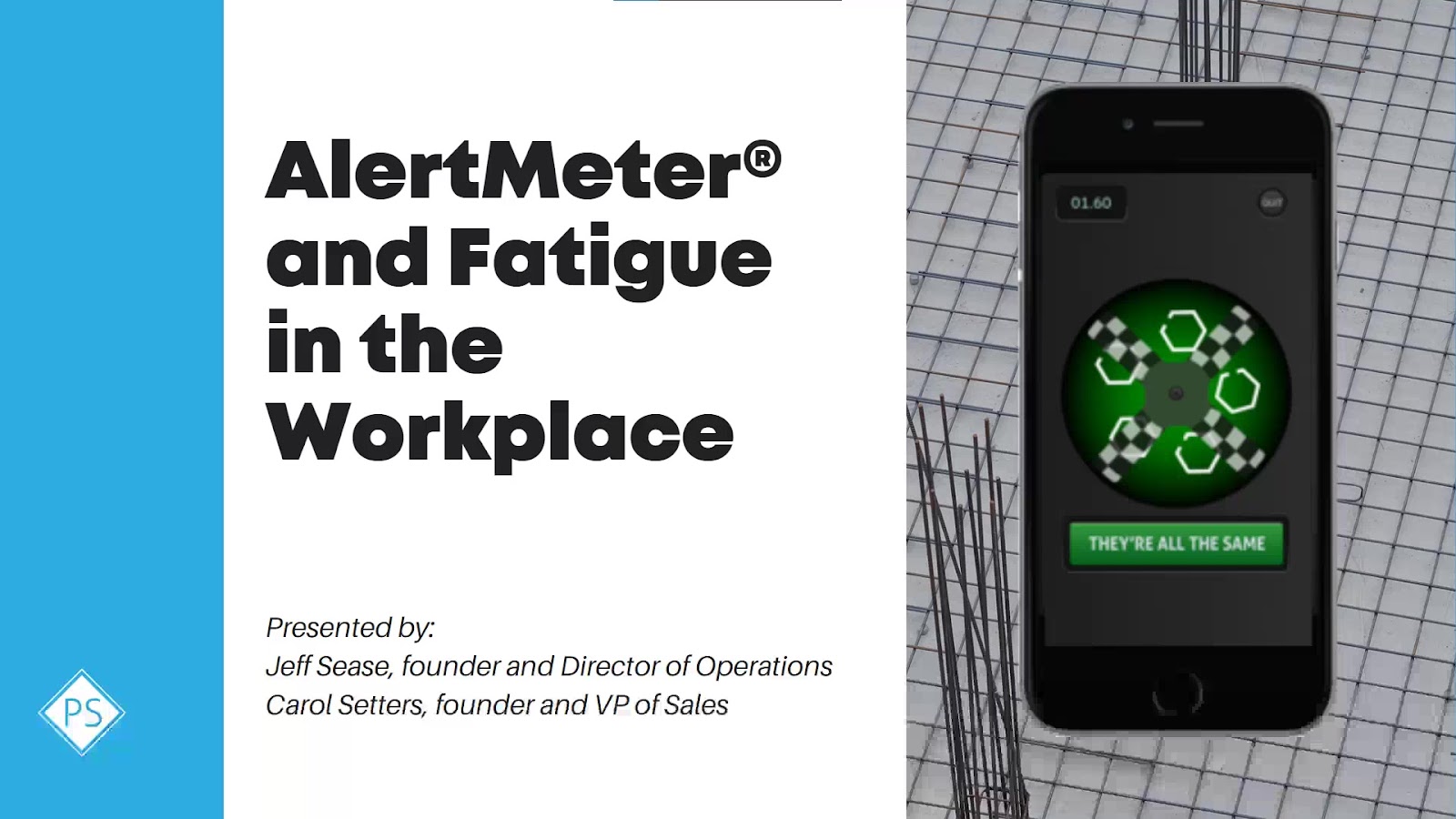 workplace cognitive impairment test app