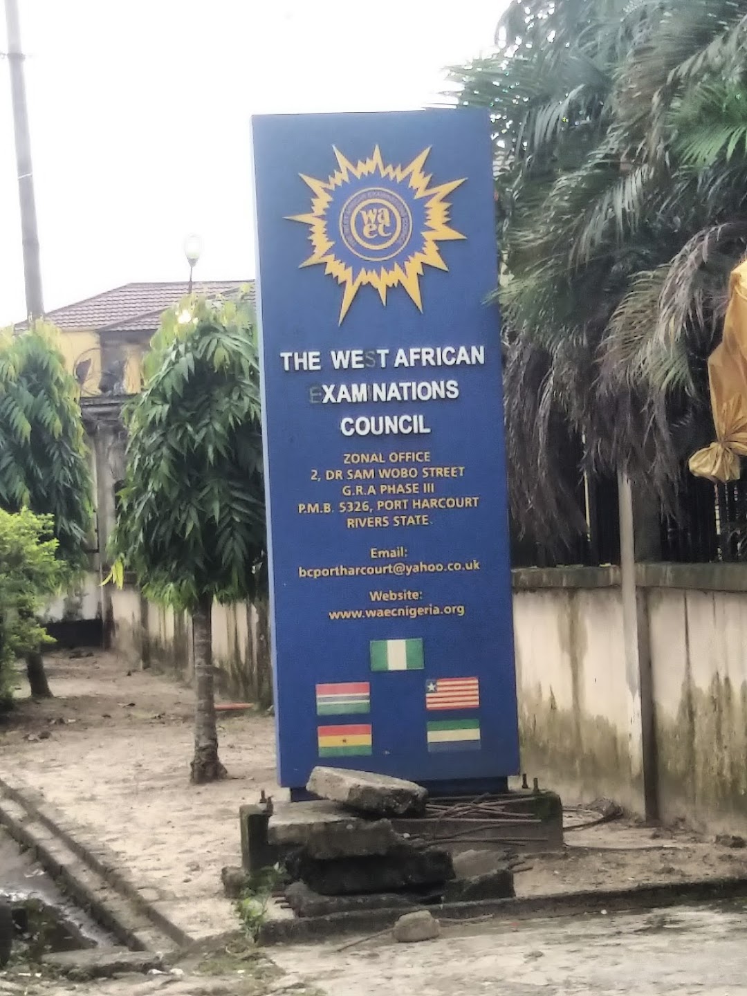 The West African Examinations Council, Port Harcourt