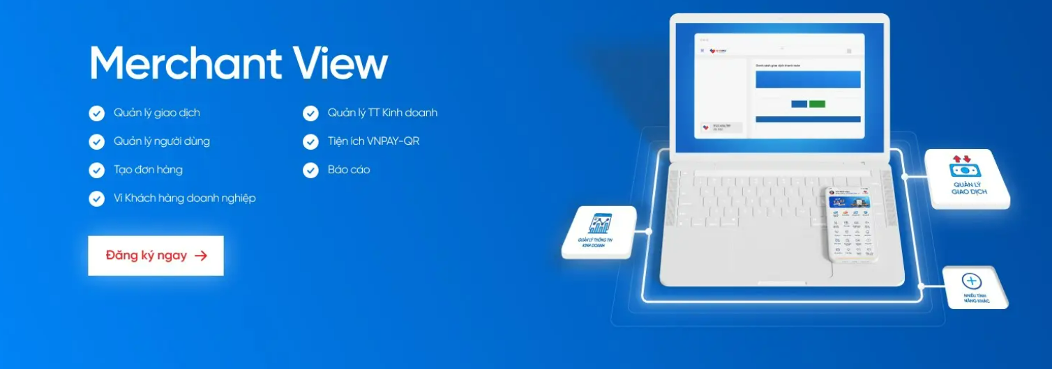 Đăng ký ngay giải pháp VNPAY Merchant View để quản lý cửa hàng với phần mềm POS