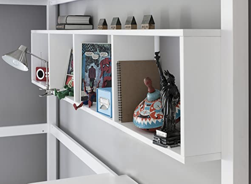 Ultimate List Of Bunk Bed Accessories, Bunk Beds With Bookshelf Headboards