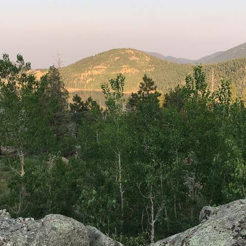 Scenes from a camping trip near Boulder. 