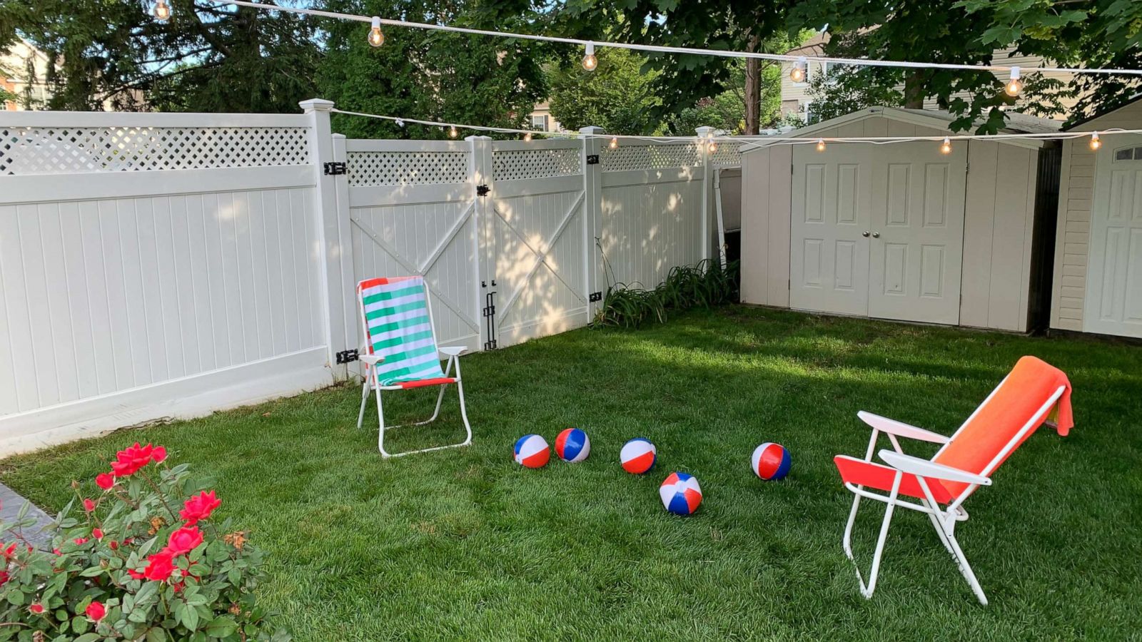 backyard reception social distancing