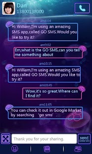 Download GO SMS Pro Jellyfish Theme apk