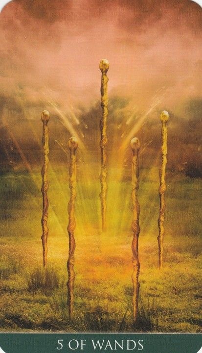 Five of Wands 