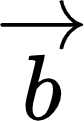 {"id":"65","type":"$","font":{"size":10,"color":"#000000","family":"Arial"},"code":"$\\overrightarrow{b}$","aid":null,"ts":1605089080042,"cs":"6vfM1jJGymGjXwQlkhmiqQ==","size":{"width":13,"height":20}}