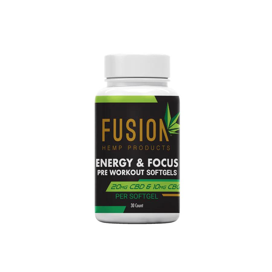  Fusion CBD Energy and Focus Softgels