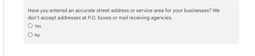 GMB reinstatement step 5