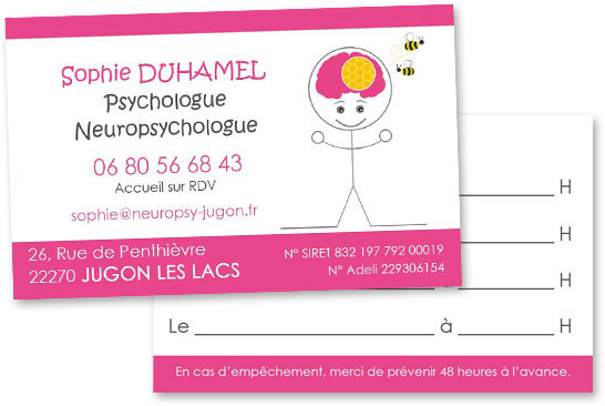 La carte de visite