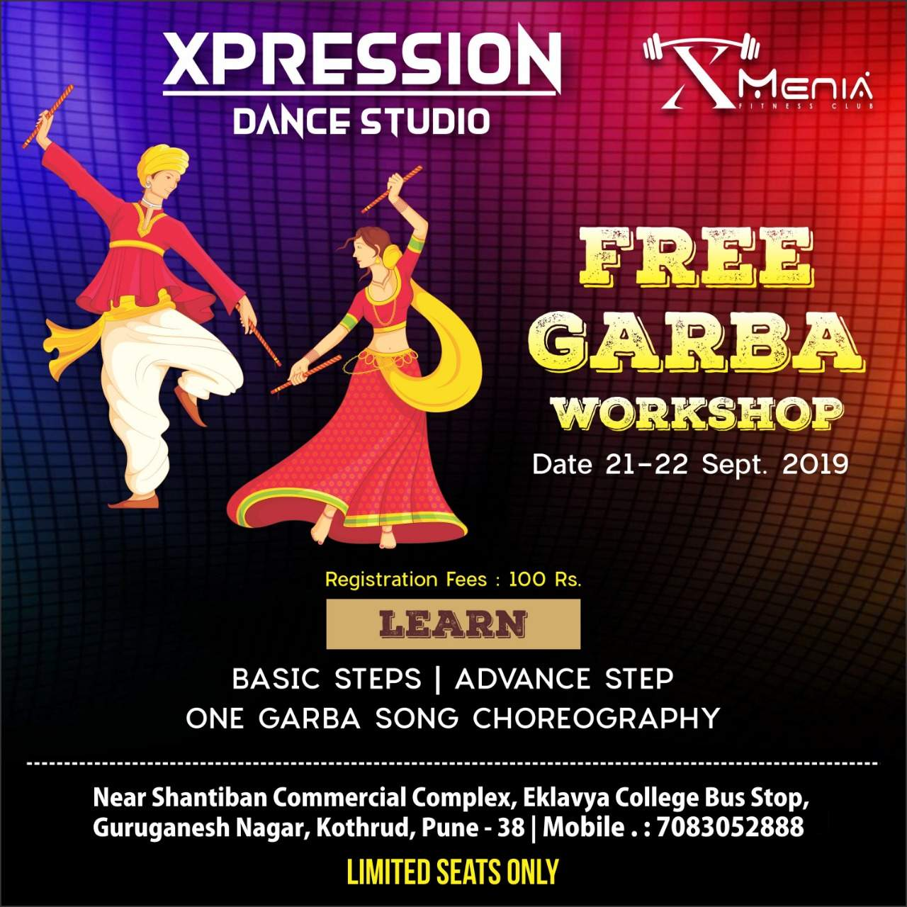 Garba workshops in Pune