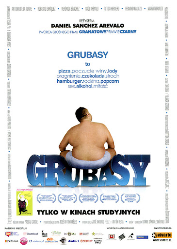 Przód ulotki filmu 'Grubasy'