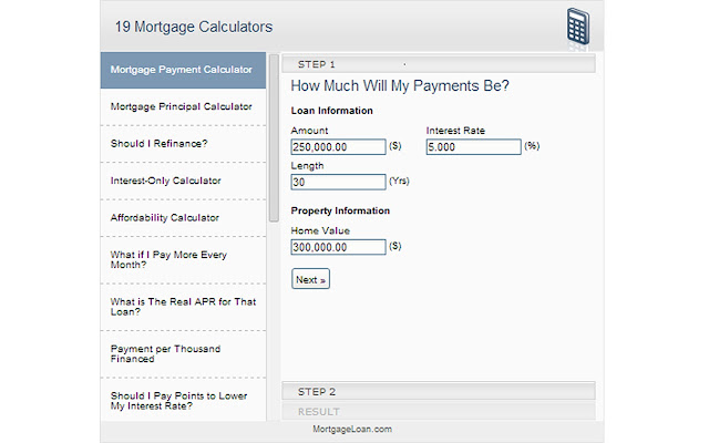 How do you use a free mortgage calculator?