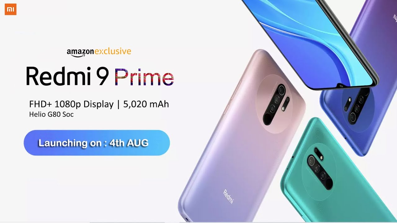 Xiaomi Redmi 9 Prime, Redmi 9 Go On Sale From 12 Midday At Amazon, Mi Portal