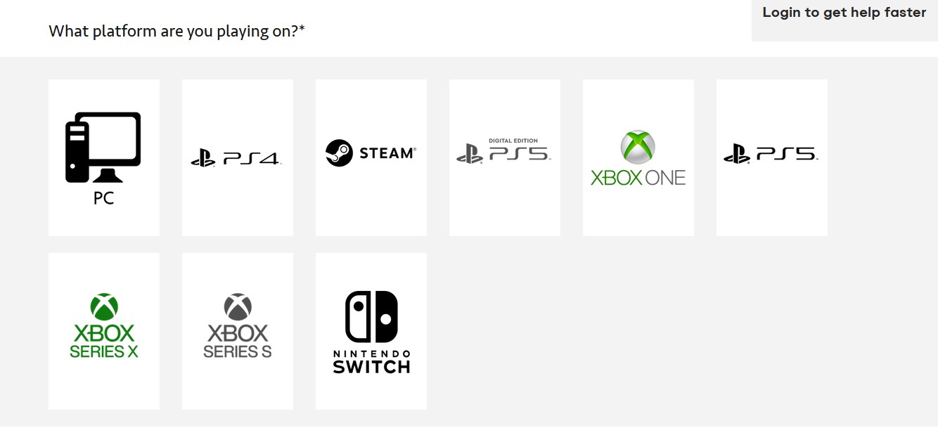 The first thing to do if you wish to sign out of Apex Legends on Steam is to select your platform.
