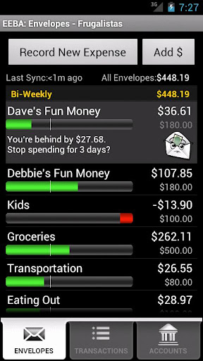 Easy Envelope Budget Aid: Sync apk