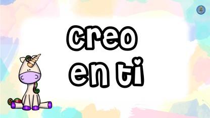 Tarjetas de unicornio con frases motivadoras para niños y niñas