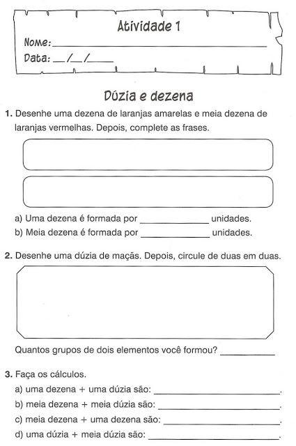 ATIVIDADE COM DÚZIAS E DEZENAS Desafios matemáticos Tangram oval O ...