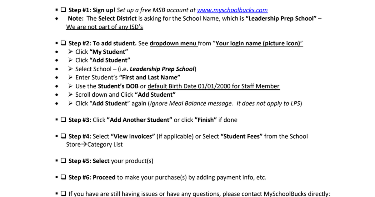 MySchoolBucks Instructions.pdf