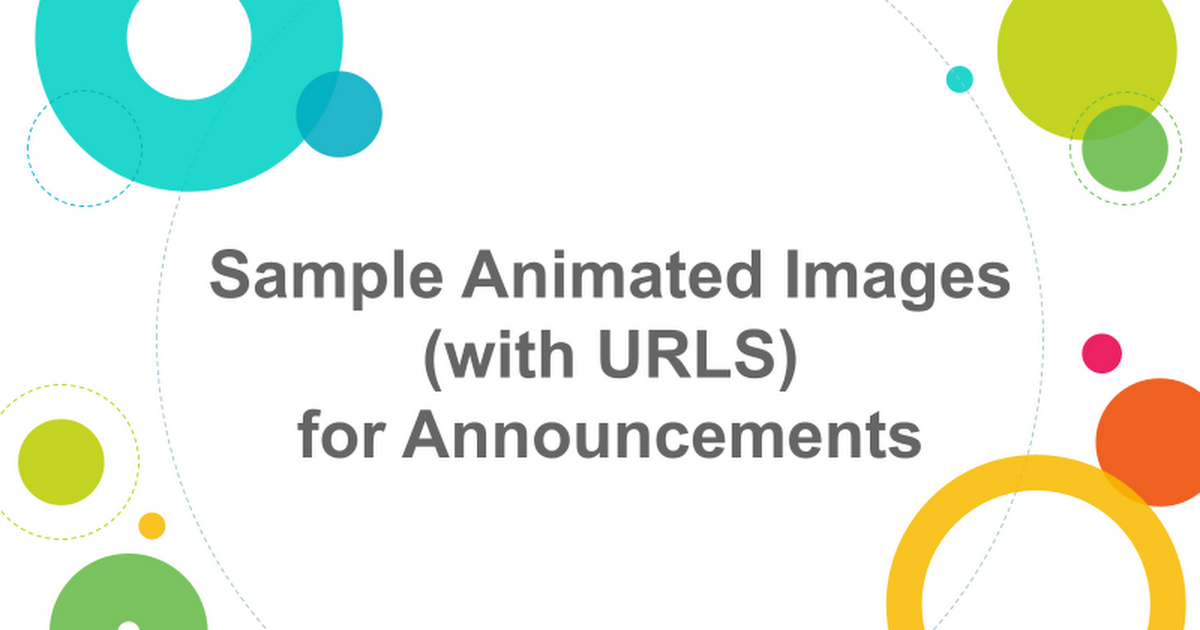 Animated Images for Your Announcements in Brightspace by D2L 