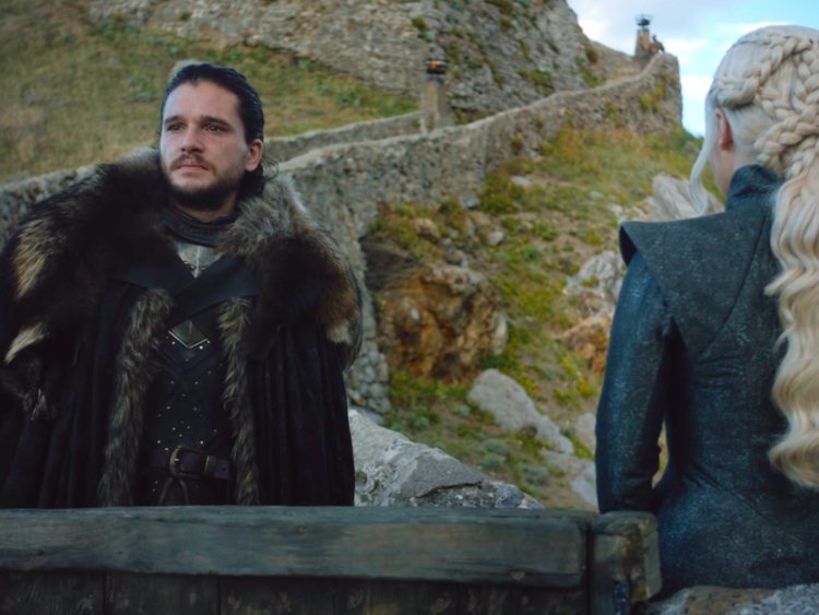 Also in that scene, Jon made an accidental connection between himself and Rhaegar.