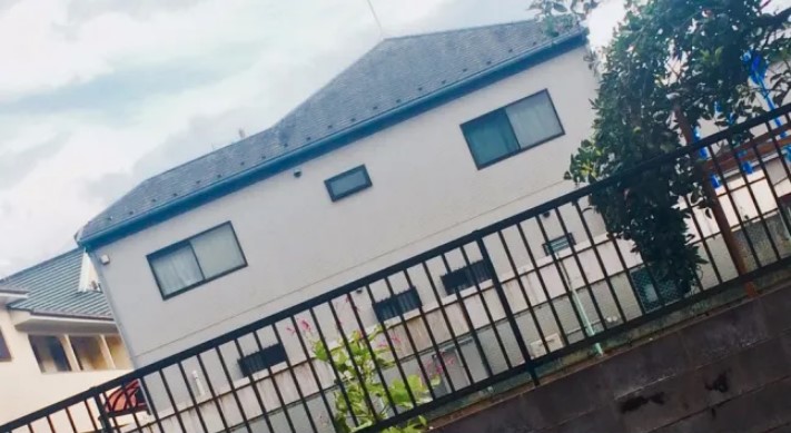 The house behind Saitama is slightly different in real life