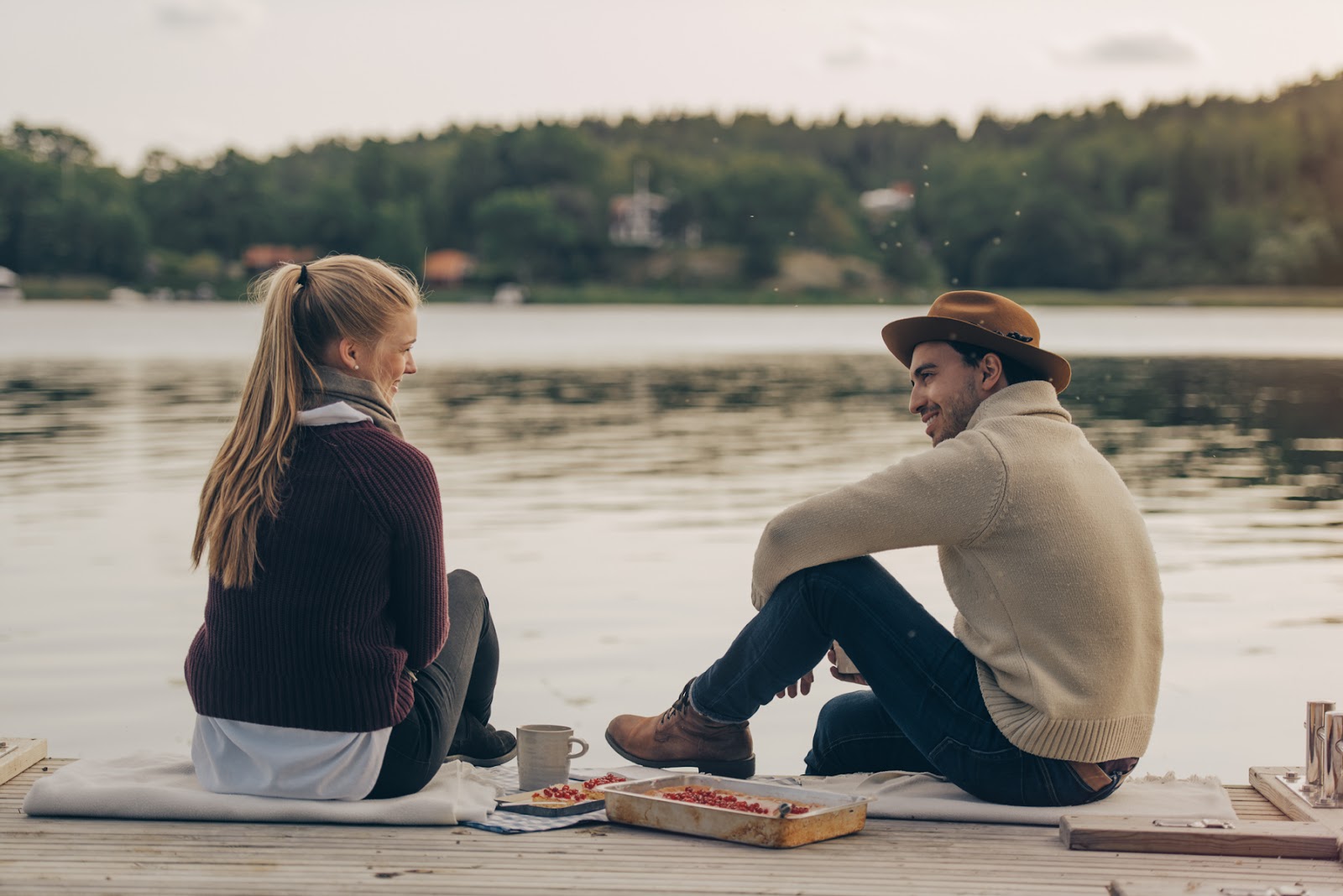 Picknick vid Mälaren