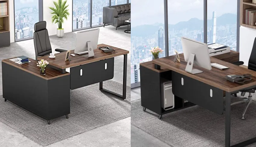 Bàn làm từ chất liệu gỗ công nghiệp MFC