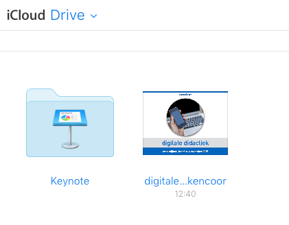 Icloud openen