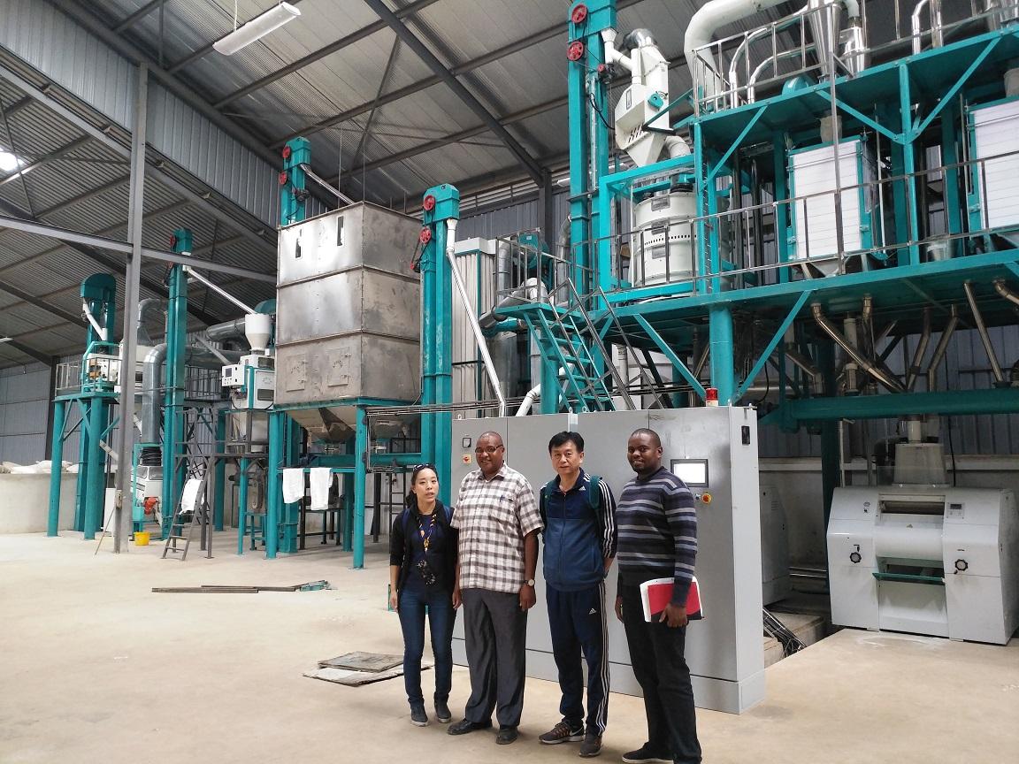 European standard 50T-24H maize milling machine in  Thika