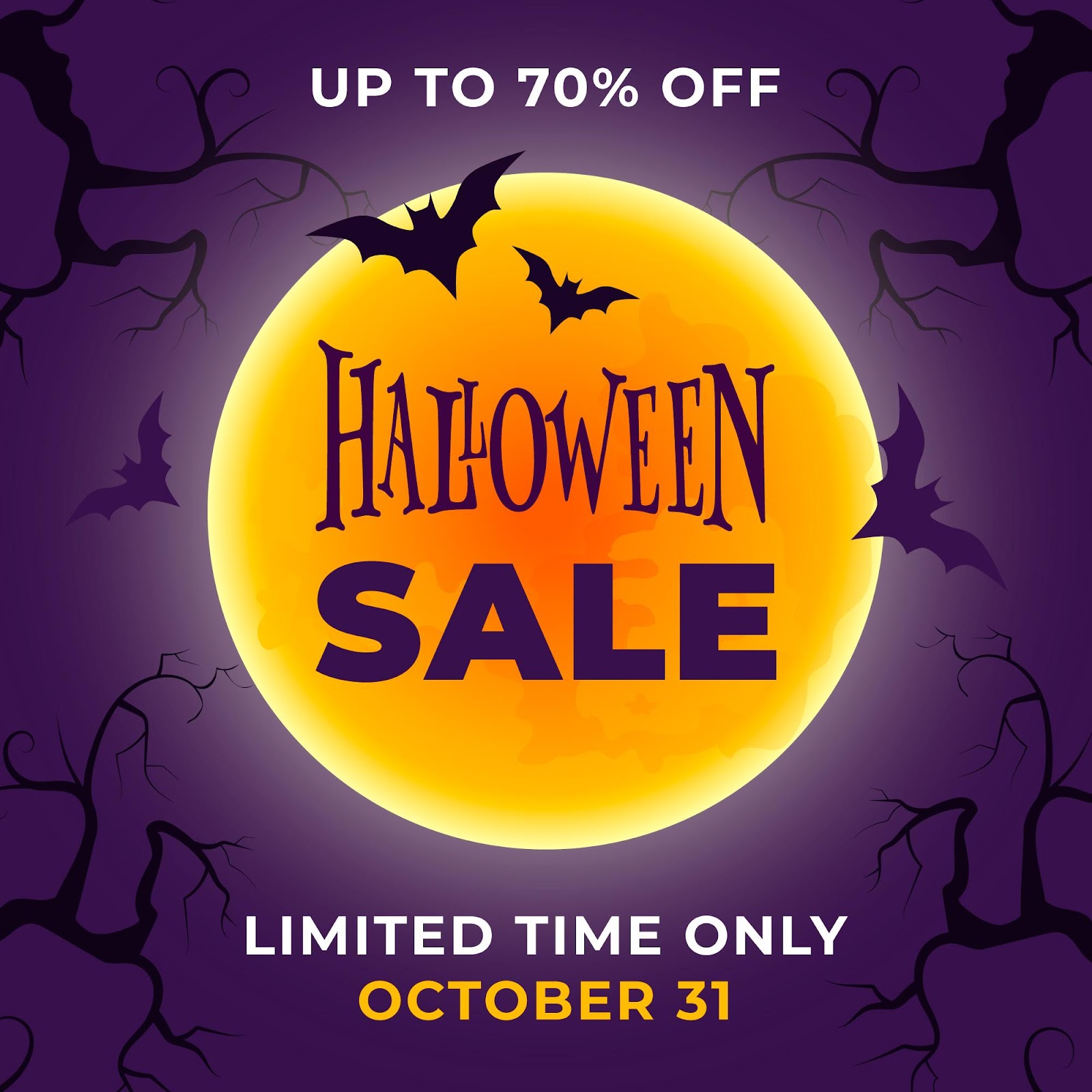 flash sales Halloween Marketing Ideas