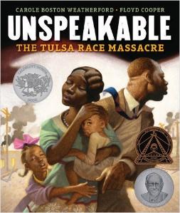 Book Cover of Unspeakable - The Tulsa Race Massacre