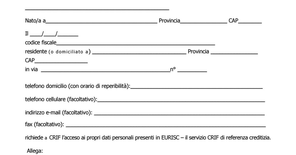 Modulo-richiesta-CRIF.pdf - Google Drive