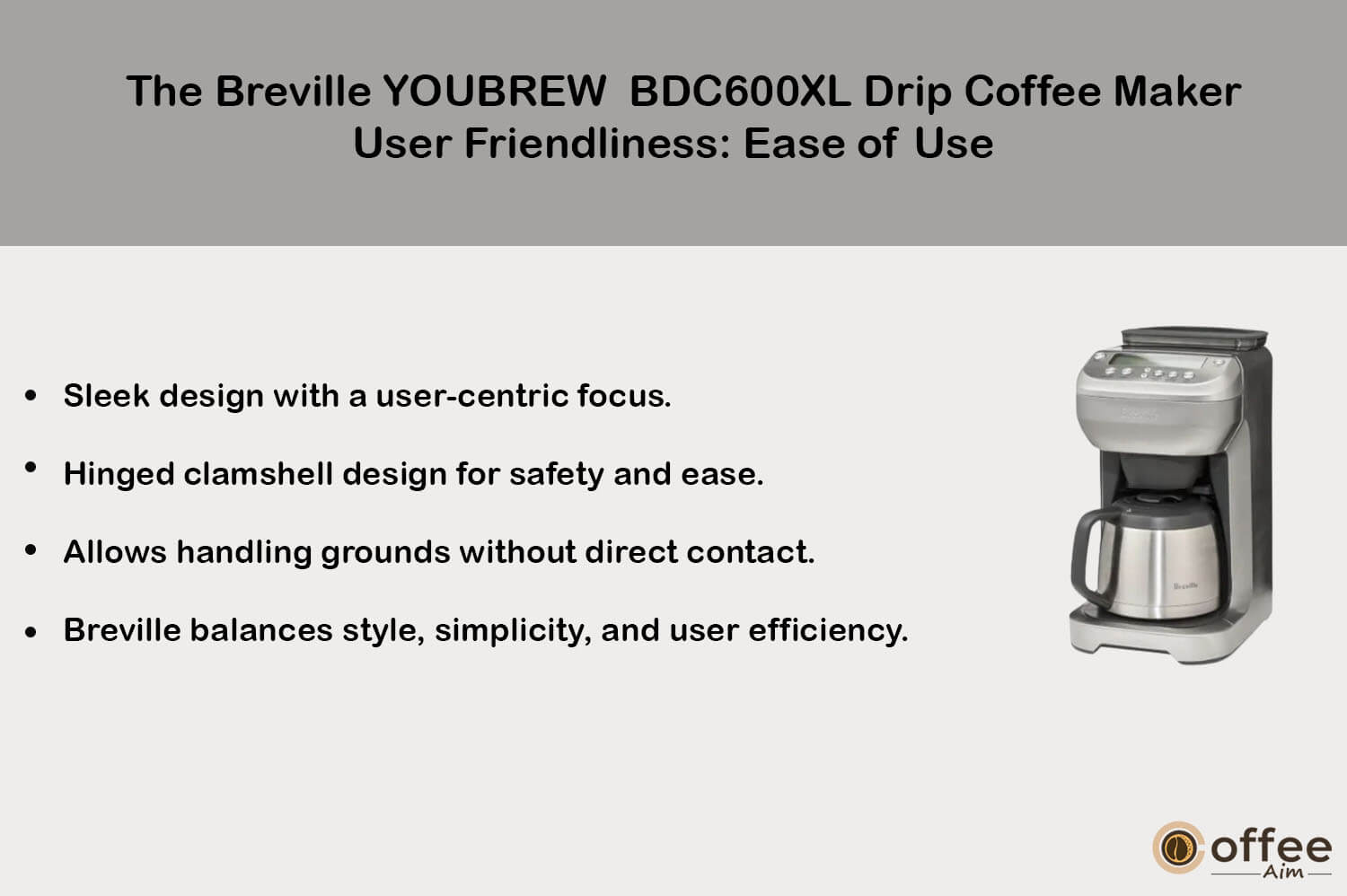 This graphic illustrates the user-friendly nature and ease of operation of 