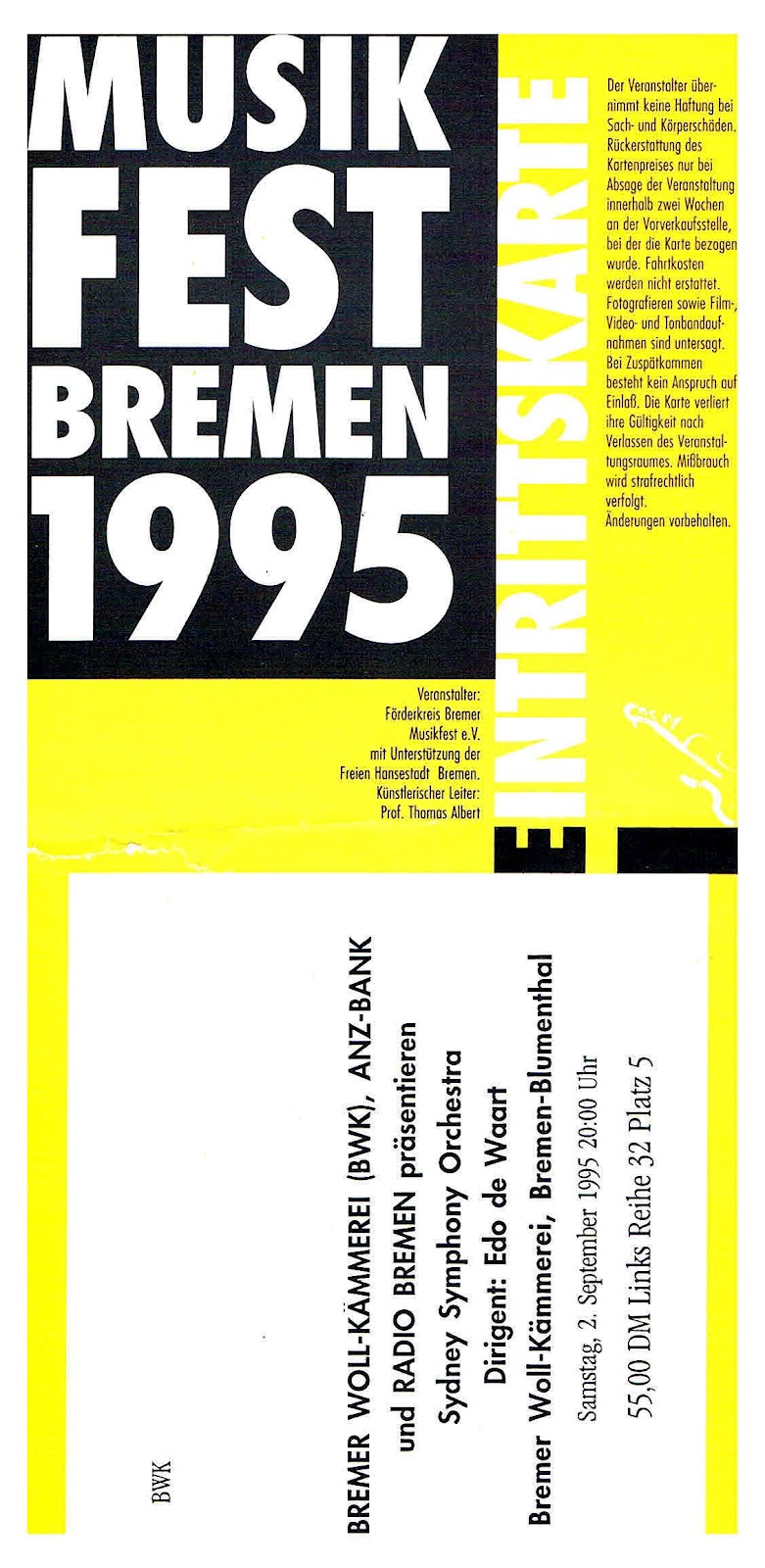 G:\A Kämmerei Verein\a Verlassene Räume\Musikfest 1995\Eintrittskarte Musikfest Bremen 1995.jpg