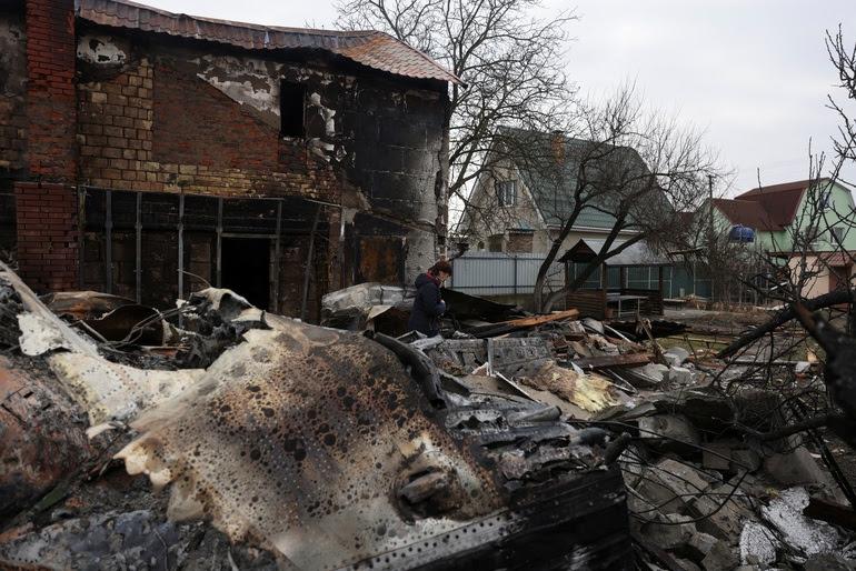 Ukraine tan hoang trong mưa bom bão đạn - Hình 15