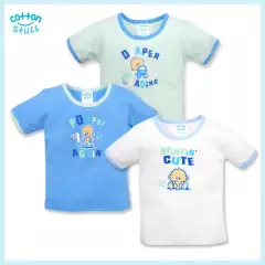 From The Crib - 3-piece T-Shirt (Stinking Cute - Boy)