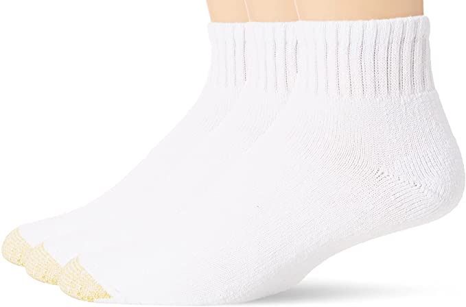 Gold Toe mens Ultra Tec Performance Quarter Socks, 3-pairs