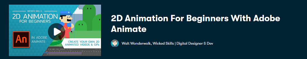 top notch online 2d animation class to learn online by Skillshare
