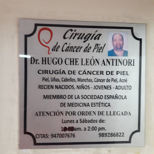 Dr. Hugo Che León Antinori - Trujillo