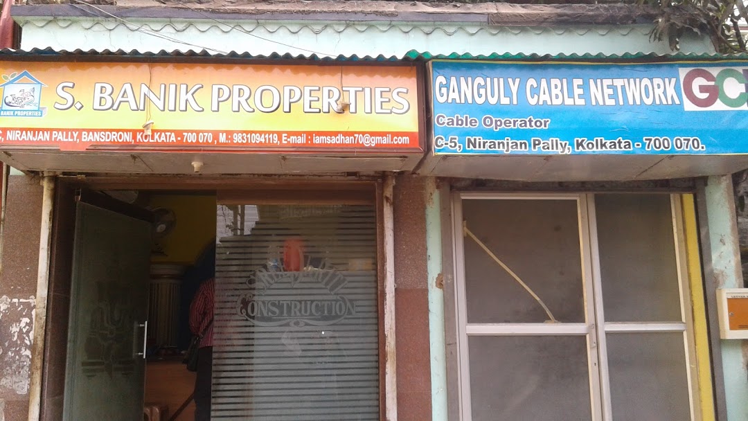S.Banik Properties &Ganguly Cable Network