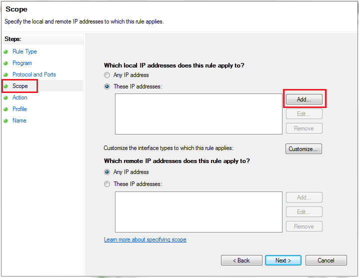 How to Add IP Address in Windows Firewall?