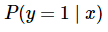 Logistic Regression Questions p(y)