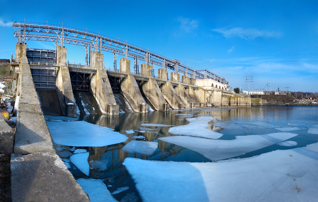  Photo of a hydroelectric plant
