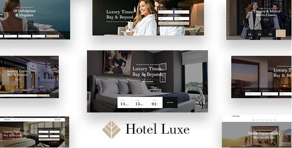 Hotel Listing WordPress Website Templates