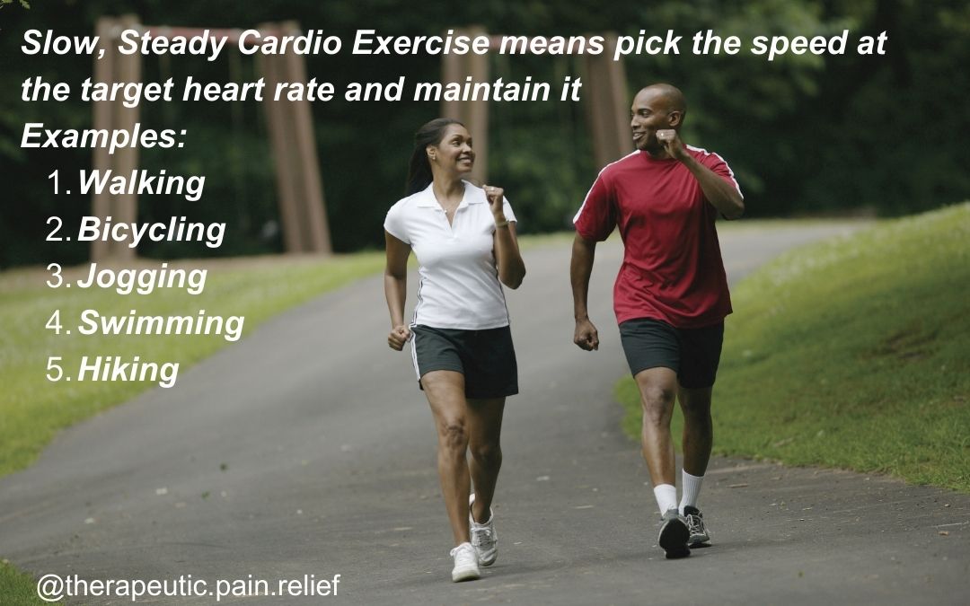 Examples of best cardiovascular exercise to reduce low back pain