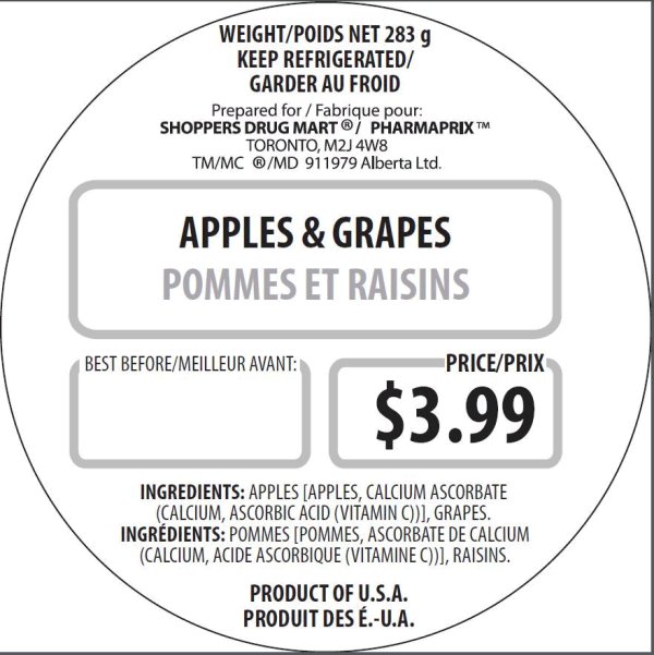 Shoppers Drug Mart - Apples and Grapes