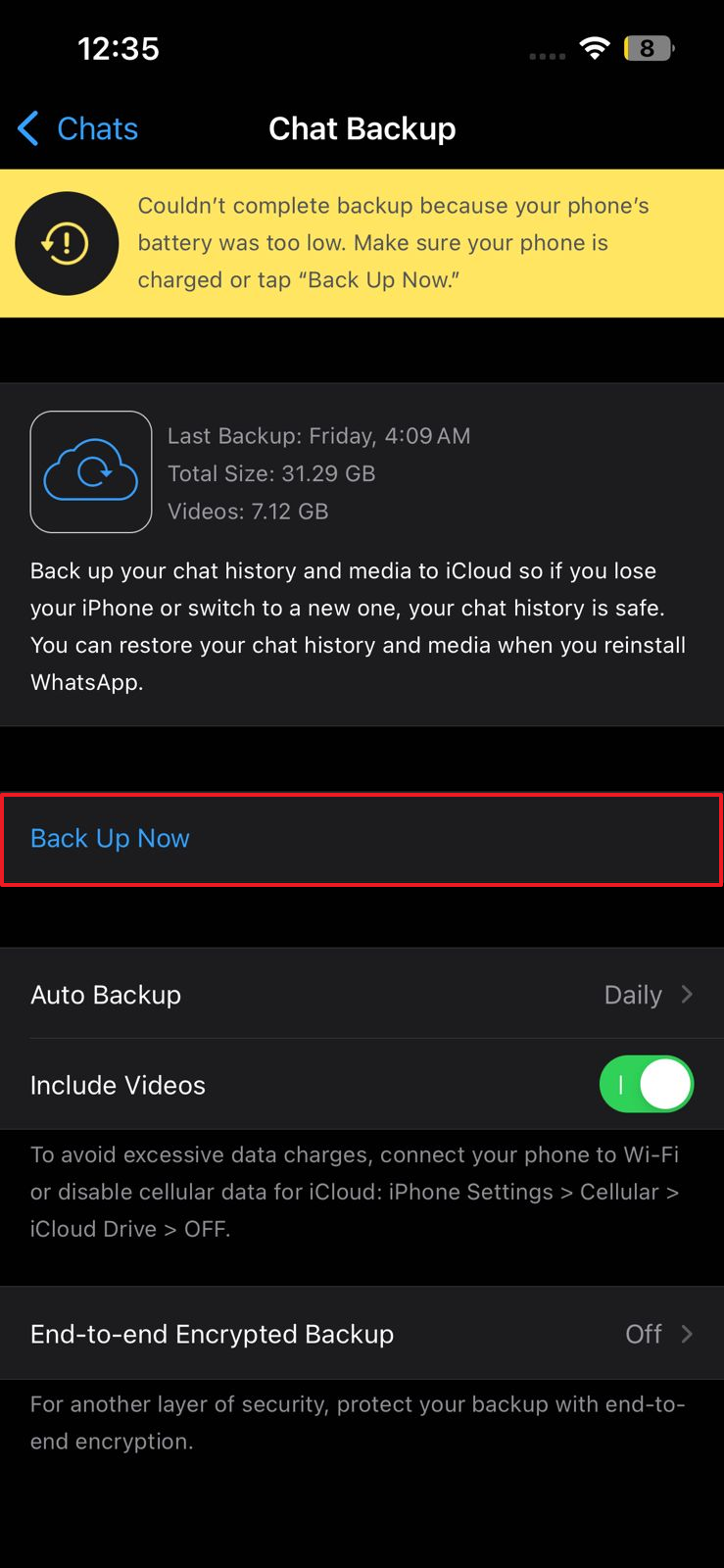 A screenshot of a black screenDescription automatically generated