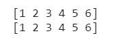 The output of the above code | numpy