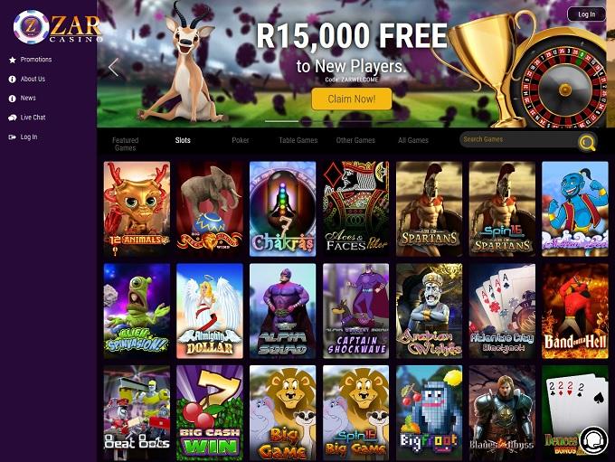 Zar casino free bonus codes redeem